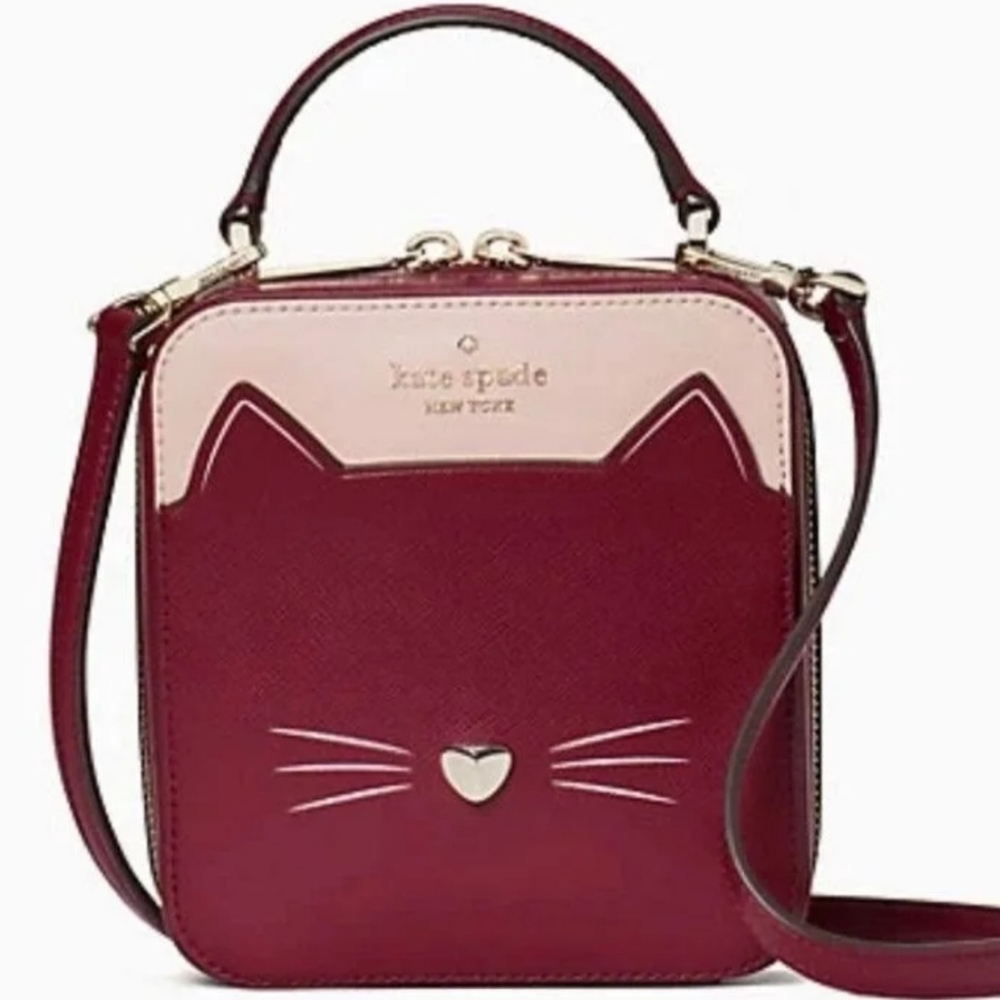 ♠️ NWT Kate Spade New York Meow Cat Daisy Crossbody ♥️